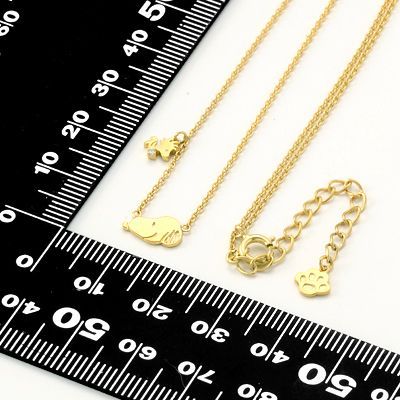 シルバーネックレス