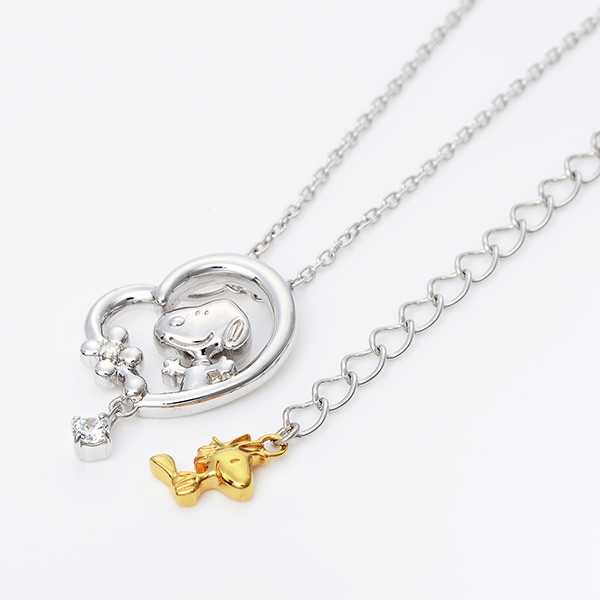 シルバーネックレス&ピアスセット