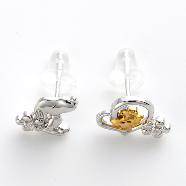 シルバーネックレス&ピアスセット