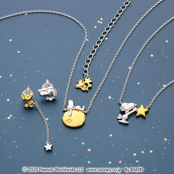 シルバーネックレス&ピアスセット