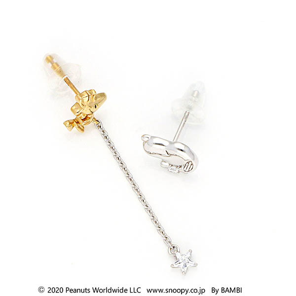 シルバーネックレス&ピアスセット