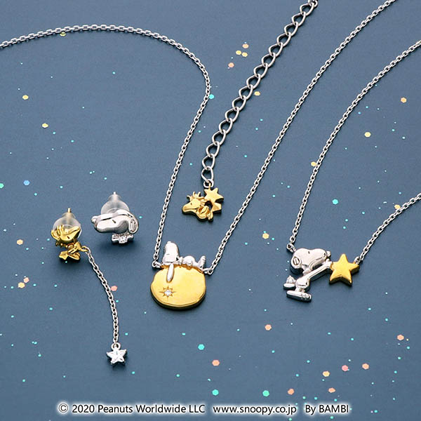 シルバーネックレス&ピアスセット