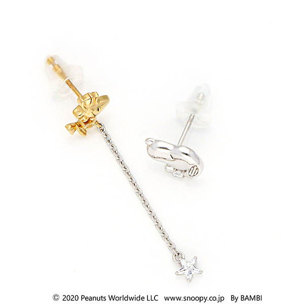 シルバーネックレス&ピアスセット