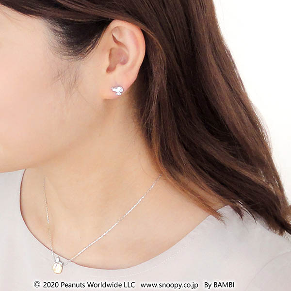 シルバーネックレス&ピアスセット