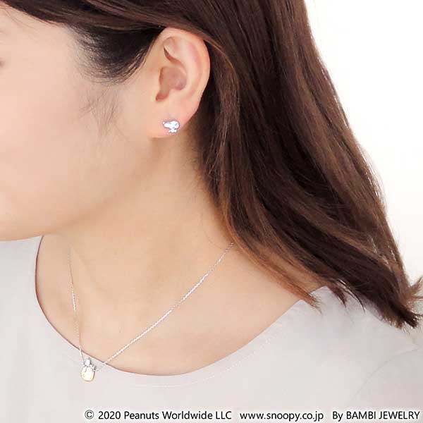 シルバーネックレス&ピアスセット