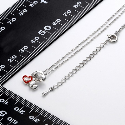 シルバーネックレス