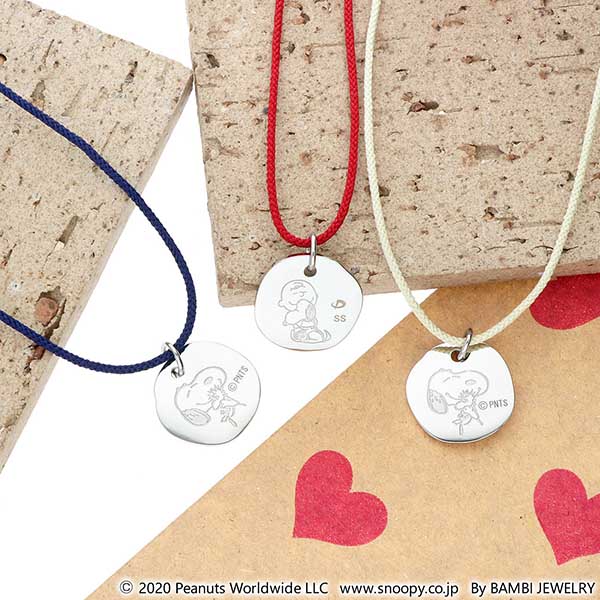 ステンレスネックレス(PEANUTS×ファイテン)