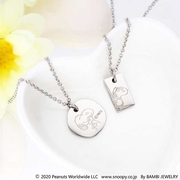 ステンレスネックレス(PEANUTS×ファイテン)