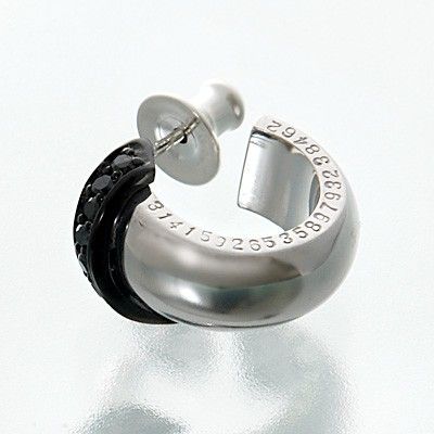 シルバーフープピアス(片耳用)