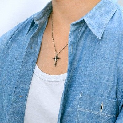 シルバーネックレス