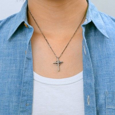 シルバーネックレス