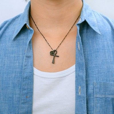 シルバーネックレス