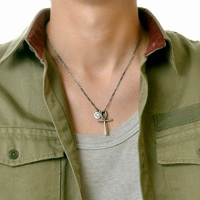 シルバーネックレス