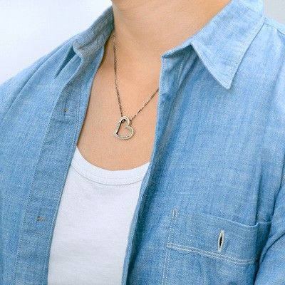 シルバーネックレス