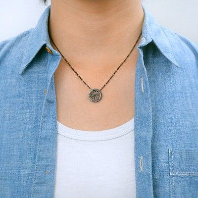 シルバーネックレス