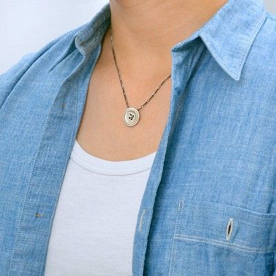 シルバーネックレス