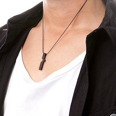 シルバーペアネックレス