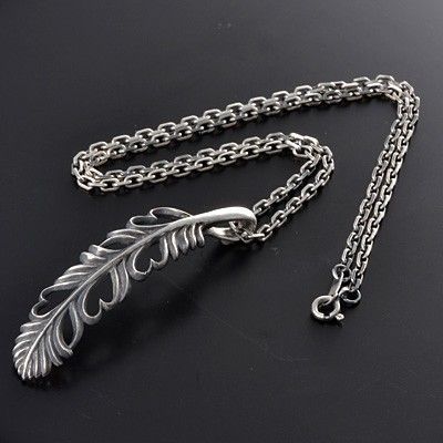 シルバーペアネックレス