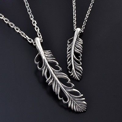 シルバーペアネックレス