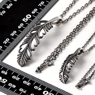 シルバーペアネックレス