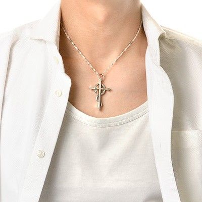 シルバーネックレス