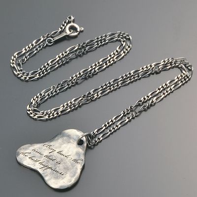 シルバーネックレス