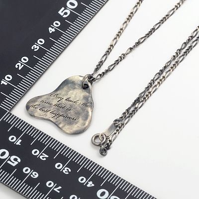 シルバーネックレス