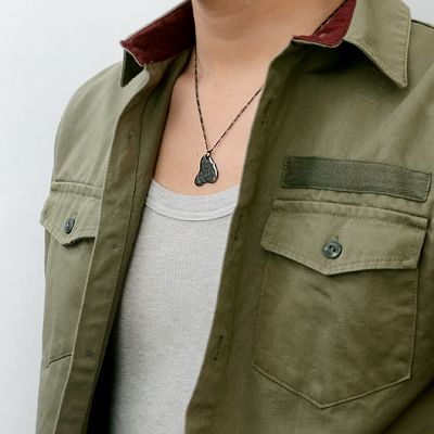 シルバーネックレス