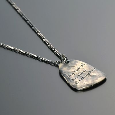 シルバーネックレス