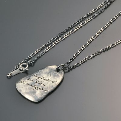 シルバーネックレス