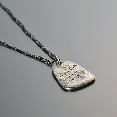 シルバーネックレス