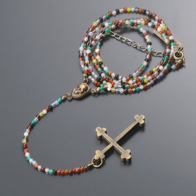 ビーズネックレス