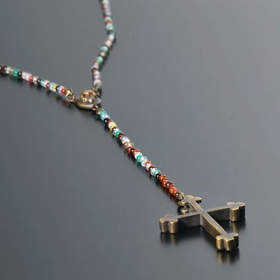 ビーズネックレス