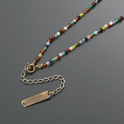 ビーズネックレス