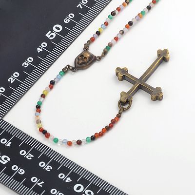 ビーズネックレス