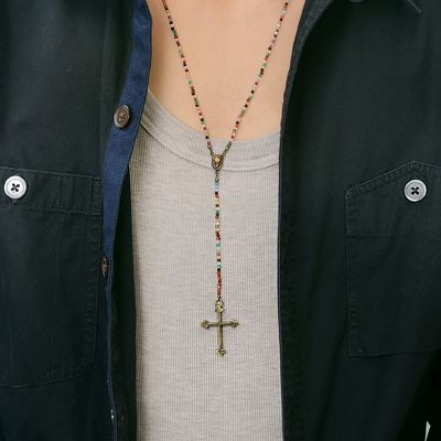 ビーズネックレス