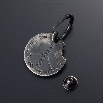 シルバーフープピアス(片耳用)