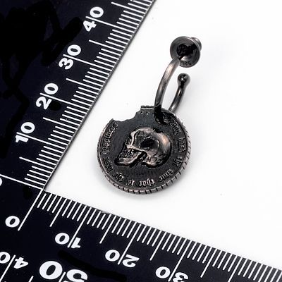 シルバーフープピアス(片耳用)