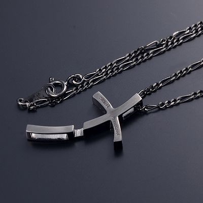 シルバーネックレス