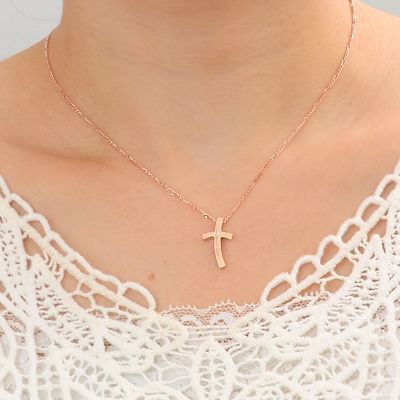 シルバーペアネックレス