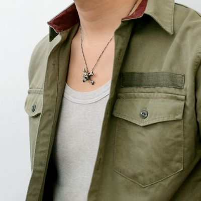 シルバーネックレス