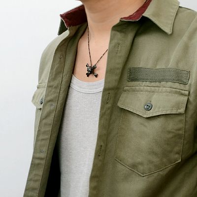 シルバーネックレス