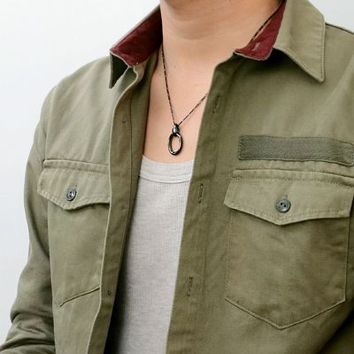 シルバーネックレス