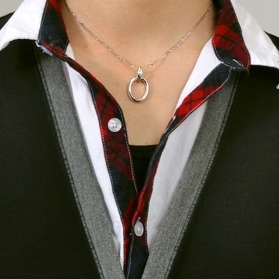 シルバーネックレス