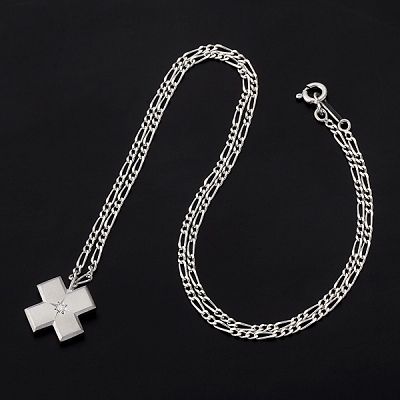 シルバーネックレス