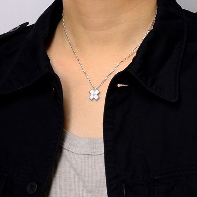 シルバーネックレス