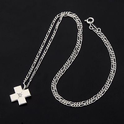 シルバーネックレス