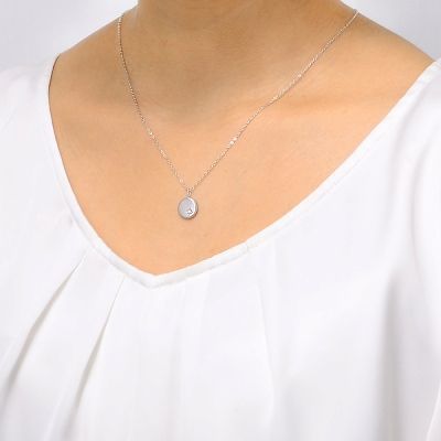 シルバーネックレス