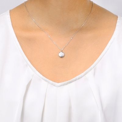 シルバーネックレス