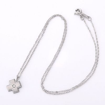 シルバーネックレス